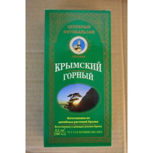 Товары снятые с продажи Бальзам "Крымский Горный"