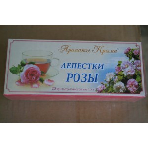 Чай в пакетиках Лепестки розы 30 гр.